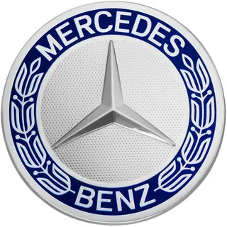 Mercedes-Benz Collection Radnabenabdeckung | Stern Mit Lorbeerkranz | Blau