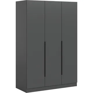 Home Affaire Kleiderschrank Skarde 120 x 180 x 52 cm Anthrazit