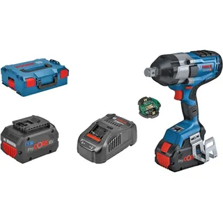 Bosch GDS 18V-1050 HC Professional inkl. 2 x 8 Ah + L-Boxx 06019J8202
