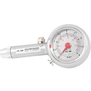 Flaig Reifendruckmesser 0-4 bar Reifendruckprüfer mit Ablassventil