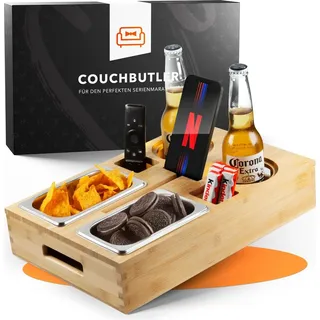 newhabitat Couchbutler Couchbar Snackbox Personalisierbar inkl. Geschenkbox