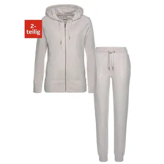 bench. loungewear Loungeanzug Damen beige Gr.36/38