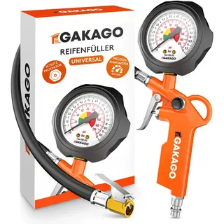 Gakago Reifenfüller 0-12 bar