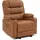 MCombo Relaxsessel 7033 Kunstleder 88 x 110 x 83 Braun elektrisch Liegefunktion