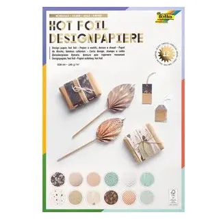 Folia Motivblock Hotfoil Designpapier, A4, 165 g 11549