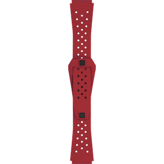 TISSOT T852.048.860 Uhrenarmband 20 mm Kautschuk Rot für Sideral Modelle