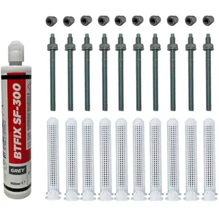 Schwerlast-Montageset M10x190 verzinkt