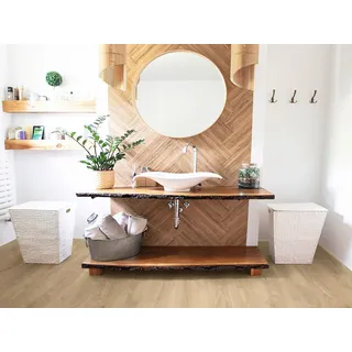 Krono Original Laminat Atlantic 128,8 x 19,5 cm Tortilla Cashmere Oak