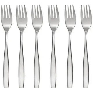 Gräwe Dessertgabeln 6 Stück, Serie Königstein