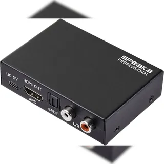 SpeaKa Professional Audio Extraktor SP-HDA-190 [HDMI - HDMI] 3840 x 2160 Pixel