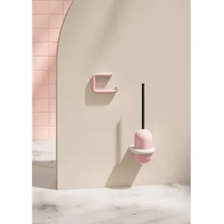 barbietm x hewi Bürstengarnitur und WC-Papierhalter Set B477.000 WC-Garnitur dreifarbig, Papierh. rosa