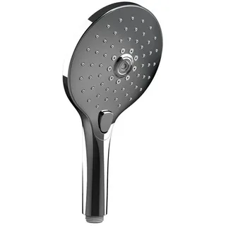 GESSI Origini Antikalk-Handbrause, mit Druckknopf-Wahlschalter, 3-Strahl, 47351031, Farbe: Chrom