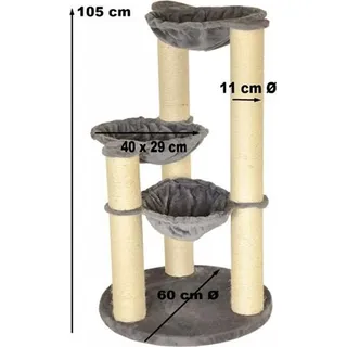 nanook shop Kratzbaum Holiday grau