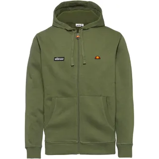 Ellesse Sweatjacke Herren in bronze green, Größe M - oliv
