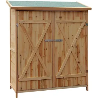 Wiltec Wiltec, Gerätehaus XXL Holz Geräteschuppen Geräteschrank