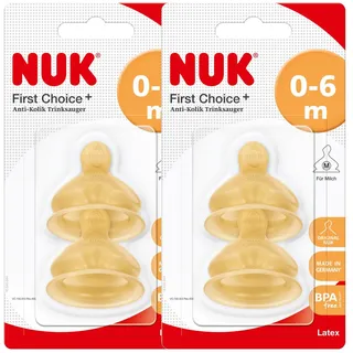 NUK First Choice Plus Trinksauger Latex Gr.1 M