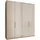 197,3 x 236 x 58 cm Beige/Braun