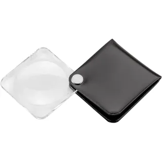 Eschenbach 1752550 Leder-Einschlaglupe Vergrößerungsfaktor: 3.5 x Linsengröße: (Ø) 50mm