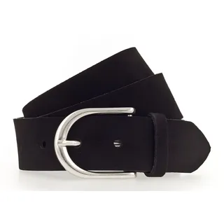 Vanzetti Damengürtel Leder schwarz 95