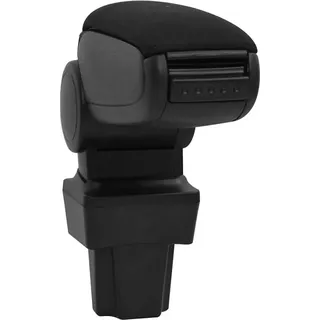 vidaXL Auto-Armlehne Schwarz 11,5x32x(30-50) cm ABS - Schwarz