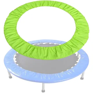 APJJ Trampolin Randabdeckung 81-152cm, Indoor Erwachsene Fitness Umrandung, Wasserdichtes Oxford-Tuch ZubehöR Ersatzteile, Grün, 40in 101cm