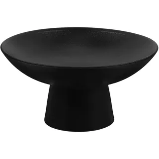 Operitacx Kleine obstschale keramik Mit Fuß, Mini Schalenform obstschale modern für Fruchtsnacks Tischdeko, 15 x 15 x 7,5 cm