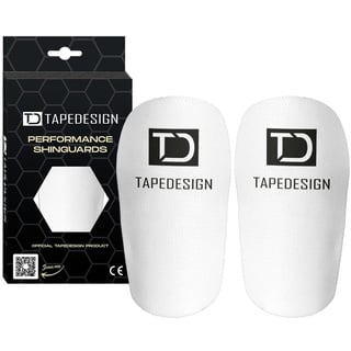 TapeDesign TAPEDESIGN® Performance Shinguards 2.0 - Schienbeinschoner Weiß