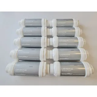 LEEVENTUS Ionen- und Kalkschutzfilter Entkalker (10-St)