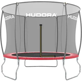 Hudora Fantastic 300V 300 cm inkl. Sicherheitsnetz rot
