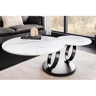 Riess-Ambiente Dancing Rings Weiß Marmor 80 x 44 x 80 cm