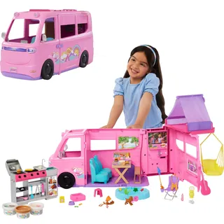 Barbie Puppenauto Barbie Dream Camper mehrfarbig HRJ78