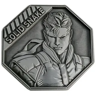 FaNaTtik Metal Gear Solid Limited Edition 'Solid Snake' Collectible Coin