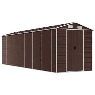 Gerätehaus 191 x 640 x 198 cm braun