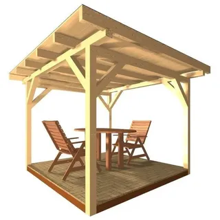 Holzpavillon Gartenhaus Gartenlaube Gartenpavillon Pavillon Grillhütte Haus