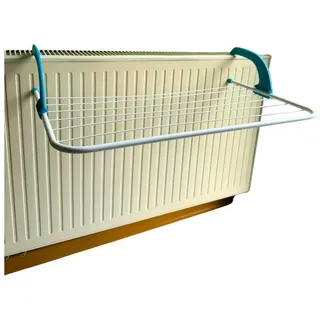 TronicXL Kleiner Wäscheständer zum einhängen in Heizung Wäscheleine klein für Heizkörper Heizkörpertrockner Wäschetrockner Heizungskörper Balkon