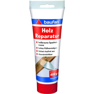 Baufan Holz Reparaturspachtel, naturbraun, 400 g