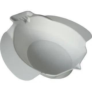 Bidet Bidetbecken Sitzbad Sitzbecken Sitzwanne Einsatz-Bidet Kunststoff, weiß