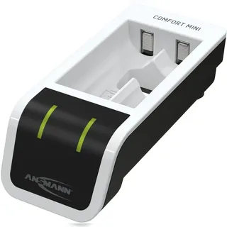 Ansmann Comfort Mini Rundzellen-Ladegerät NiMH Micro (AAA), Mignon (AA)