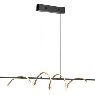 just light. EMANDA 1-flg. Ø 0 cm schwarz messing