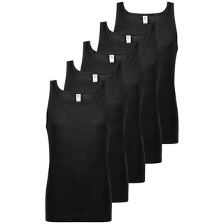 ESGE Unterhemd / Tanktop Feinripp Jeans in Schwarz | Gr.: XL