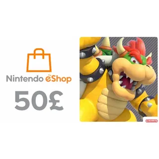 Nintendo eShop Karte 50£
