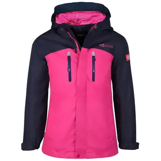 TROLLKIDS Nusfjord Jacke Navy/Magenta 104