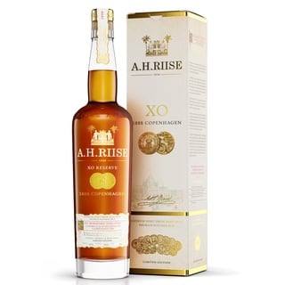 A.H. Riise Copenhagen Gold Medal | Premium Spirituose auf Rumbasis |Karibik|Lieblich, Fruchtig | 700 ml | 40% Vol.