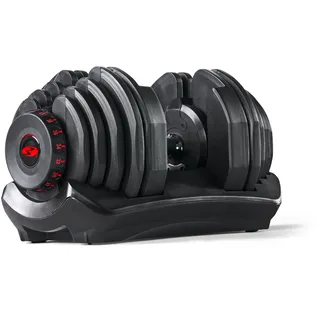Bowflex SelectTech 1090i verstellbare Hantel 24 kg rot / schwarz