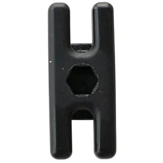 Netzhalter H+ - Schwarz