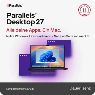 Parallels Desktop 27 Standard für MAC Dauerlizenz