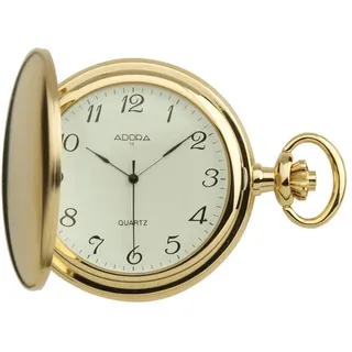 ADORA Taschenuhr Savonnette Quarz Metall Kunststoffglas 1-115237-001
