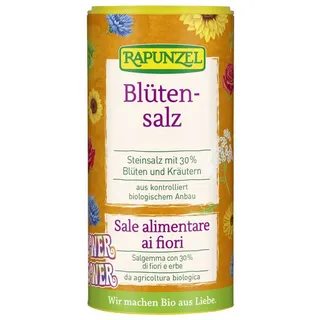 RAPUNZEL Blütensalz Flower Power, Steinsalz mit 30% Blüte bio