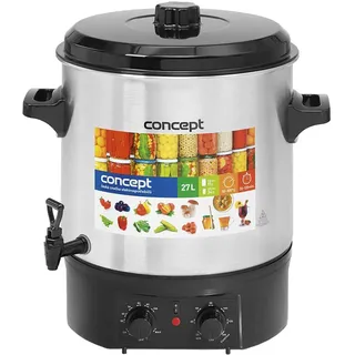 Concept ZH0030 Einkochtopf, 27 l 2000 W,