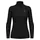 1/4 Zip Schwarz L
